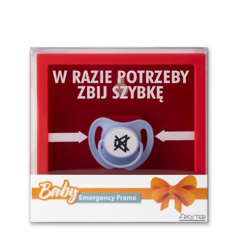 Baby Emergency Frame prezent dla młodych rodziców Baby Emergency Frame prezent dla młodych rodziców