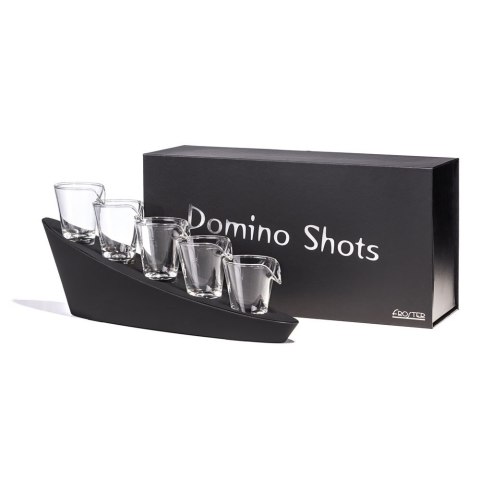Domino Shots Deluxe zestaw kieliszków osiemnastka Domino Shots Deluxe zestaw kieliszków osiemnastka