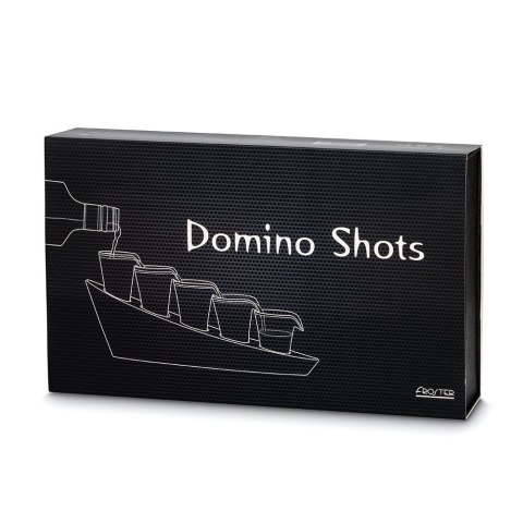 Domino Shots Deluxe zestaw kieliszków osiemnastka Domino Shots Deluxe zestaw kieliszków osiemnastka