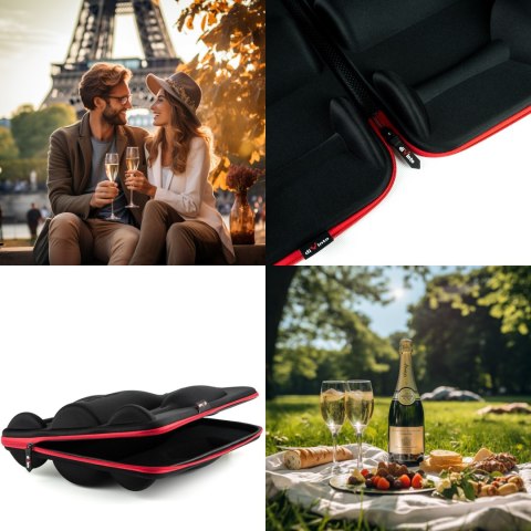 Kieliszki na wino musujące w etui diVinto Harmony Kieliszki na wino musujące w etui diVinto Harmony