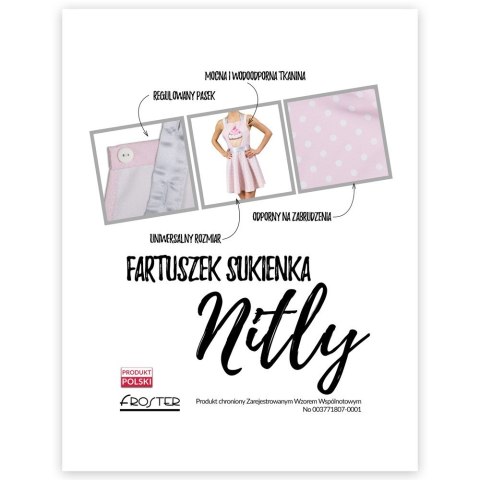 Nitly Muffin Fartuszek Sukienka babeczka dla niej Nitly Muffin Fartuszek Sukienka babeczka dla niej