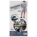 Bluzair Bluza Koc z Kapturem XXL Ciepła Hoodie 4w1