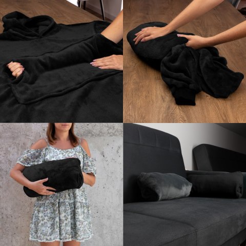Bluzair Koco Bluza Oversize z Kapturem Polska 4w1 Bluzair Koco Bluza Oversize z Kapturem Polska 4w1