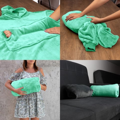 Bluzair Koco Bluza Oversize z Kapturem Polska XXL Bluzair Koco Bluza Oversize z Kapturem Polska XXL