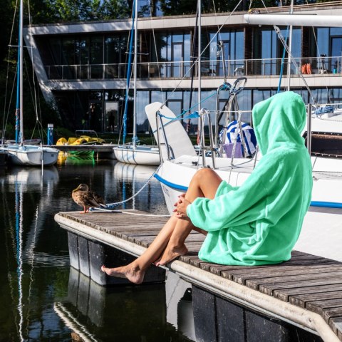 Bluzair Koco Bluza Oversize z Kapturem Polska XXL Bluzair Koco Bluza Oversize z Kapturem Polska XXL