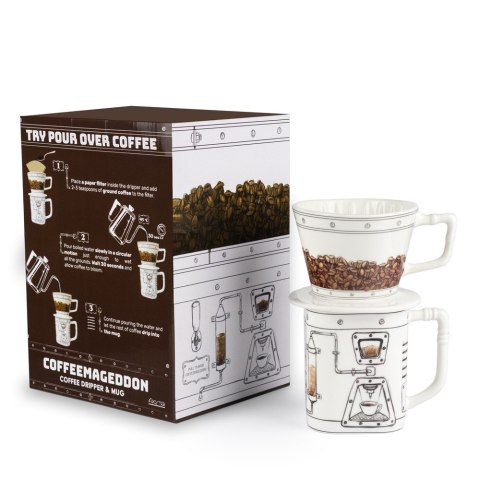 Coffeemageddon Dripper Kubek zaparzacz do kawy Coffeemageddon Dripper Kubek zaparzacz do kawy