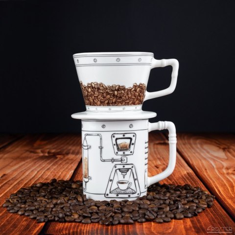 Coffeemageddon Dripper Kubek zaparzacz do kawy Coffeemageddon Dripper Kubek zaparzacz do kawy