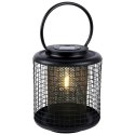 Lampa lampka ogrodowa lampion solarny 17x17x22 cm Lampa lampka ogrodowa lampion solarny 17x17x22 cm