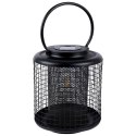 Lampa lampka ogrodowa lampion solarny 17x17x22 cm Lampa lampka ogrodowa lampion solarny 17x17x22 cm