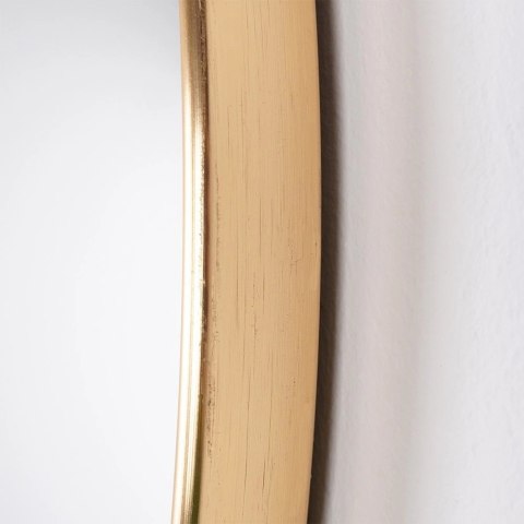 Lustro ścienne złote okrągłe 40 cm Lustro ścienne złote okrągłe 40 cm