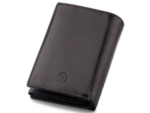 Pionowy portfel męski ze skóry naturalnej RFID - Peterson Pionowy portfel męski ze skóry naturalnej RFID - Peterson