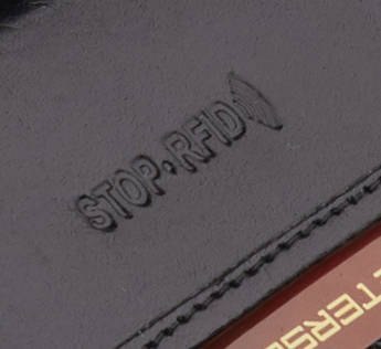 Skórzany portfel męski z ochroną kart zbliżeniowych - Peterson Skórzany portfel męski z ochroną kart zbliżeniowych - Peterson