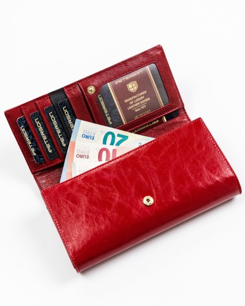 Elegancki portfel na karty z ochroną RFID - Peterson Elegancki portfel na karty z ochroną RFID - Peterson