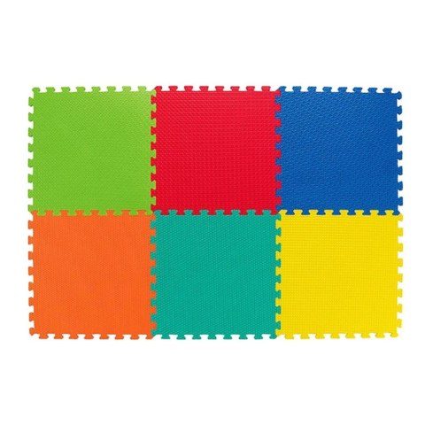 Mata Piankowa Puzzle Piankowe do Zabawy dla Dzieci Edukacyjna Kolory 6 Szt. Mata Piankowa Puzzle Piankowe do Zabawy dla Dzieci Edukacyjna Kolory 6 Szt.
