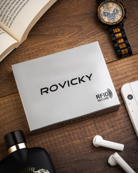 Duży portfel męski ze skóry naturalnej - Peterson Duży portfel męski ze skóry naturalnej - Peterson