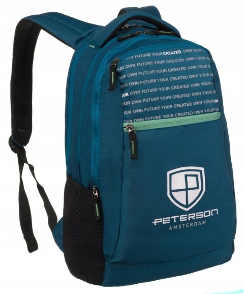 Sportowy, pojemny plecak z poliestru - Peterson Sportowy, pojemny plecak z poliestru - Peterson