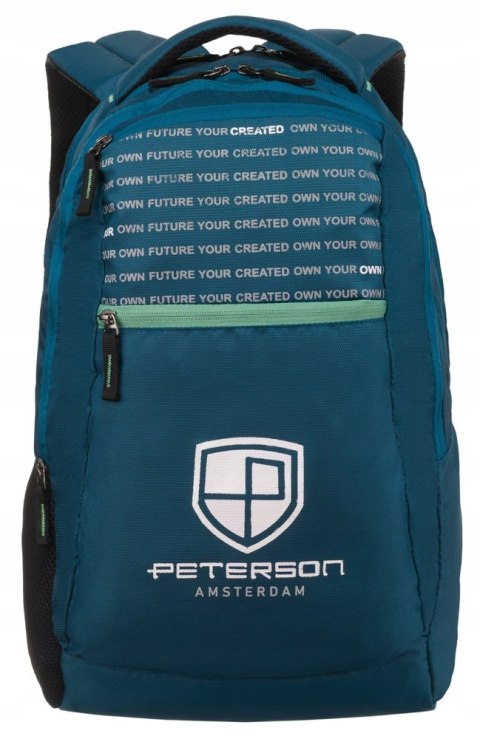 Sportowy, pojemny plecak z poliestru - Peterson Sportowy, pojemny plecak z poliestru - Peterson