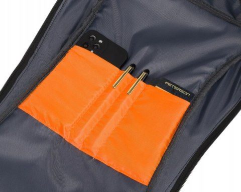 Duży, pojemny plecak z portem USB i miejscem na laptopa - Peterson Duży, pojemny plecak z portem USB i miejscem na laptopa - Peterson
