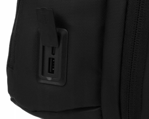 Duży, pojemny plecak z portem USB i miejscem na laptopa - Peterson Duży, pojemny plecak z portem USB i miejscem na laptopa - Peterson