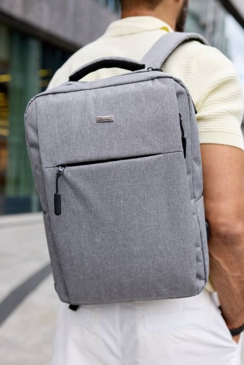 Miejski, biznesowy plecak na laptopa z portem USB - Peterson Miejski, biznesowy plecak na laptopa z portem USB - Peterson