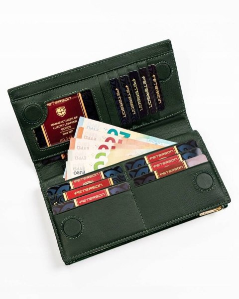 Elegancki portfel damski na magnes - Peterson Elegancki portfel damski na magnes - Peterson