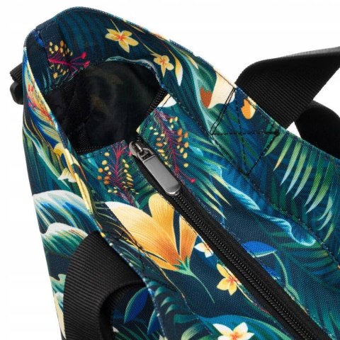 Wygodny shopper damski z poliestru - Rovicky
