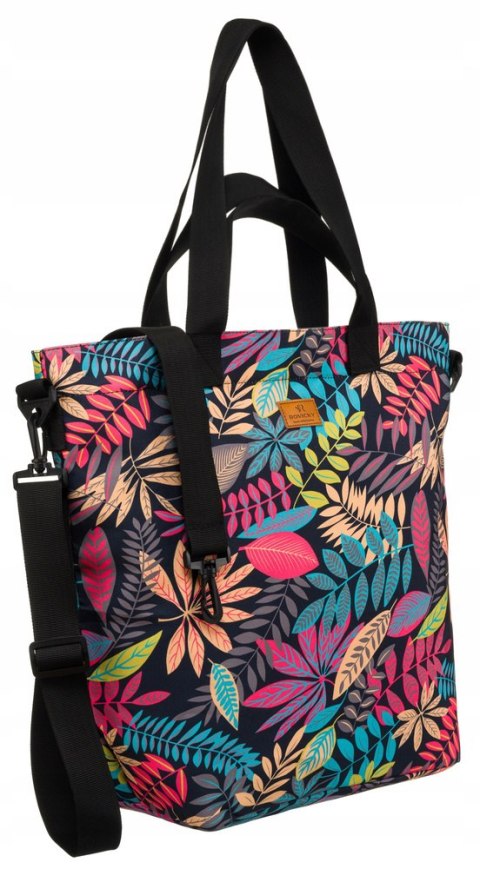 Wygodny shopper damski z poliestru - Rovicky