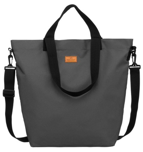 Wygodny shopper damski z poliestru - Rovicky