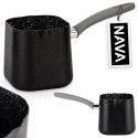 Nieprzywierający Tygielek do Parzenia Kawy po Turecku Granitowy NAVA 750 ml
