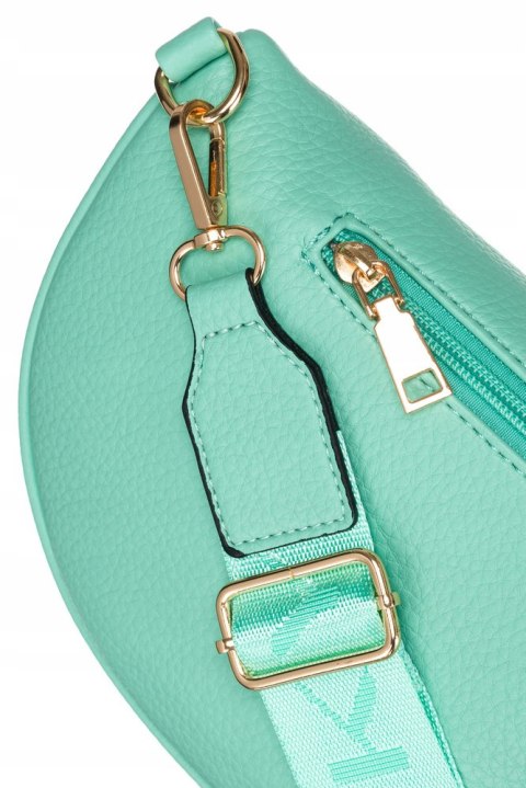 Saszetka damska crossbody ze skóry ekologicznej - Rovicky Saszetka damska crossbody ze skóry ekologicznej - Rovicky