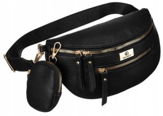 Saszetka damska crossbody ze skóry ekologicznej - Rovicky