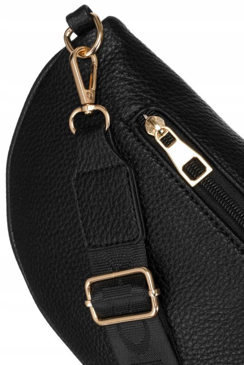 Saszetka damska crossbody ze skóry ekologicznej - Rovicky Saszetka damska crossbody ze skóry ekologicznej - Rovicky