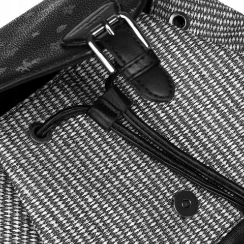 Elegancki plecak damski ze skóry ekologicznej - David Jones Elegancki plecak damski ze skóry ekologicznej - David Jones