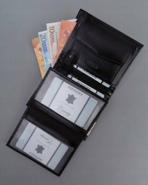 Duży, skórzany portfel męski z systemem RFID - Ronaldo Duży, skórzany portfel męski z systemem RFID - Ronaldo