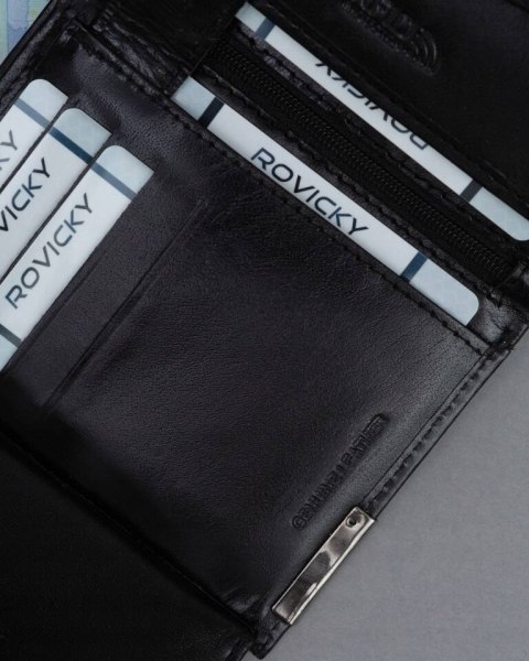 Duży, skórzany portfel męski z systemem RFID - Ronaldo Duży, skórzany portfel męski z systemem RFID - Ronaldo