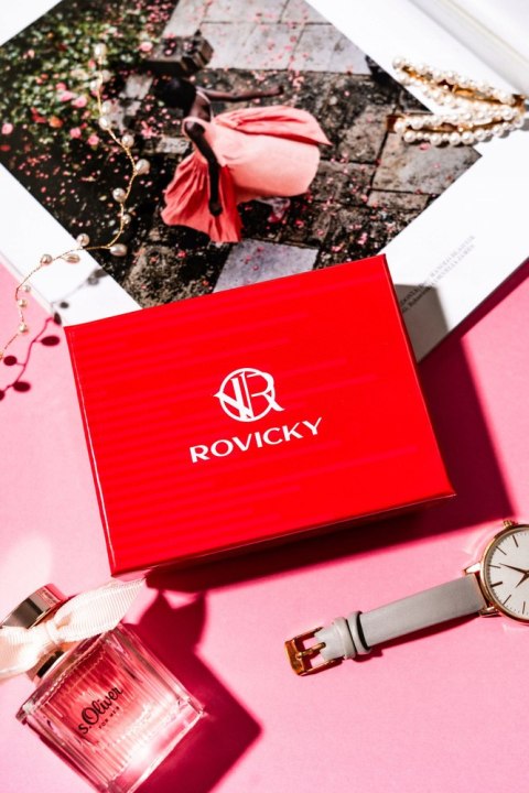 Elegancki, mały portfel damski na zamek - Rovicky Elegancki, mały portfel damski na zamek - Rovicky