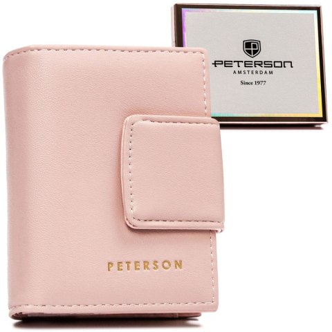 Mały portfel damski ze skóry ekologicznej - Peterson Mały portfel damski ze skóry ekologicznej - Peterson