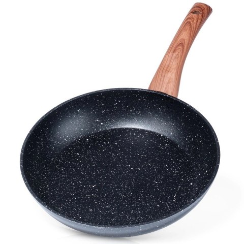 Patelnia Indukcja Granitowa Nieprzywierająca Solidna Trwała VILDE 24 cm Patelnia Indukcja Granitowa Nieprzywierająca Solidna Trwała VILDE 24 cm