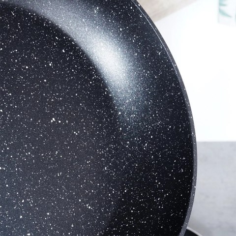 Patelnia Indukcja na Gaz Granitowa Nieprzywierająca Solidna VILDE 30 cm Patelnia Indukcja na Gaz Granitowa Nieprzywierająca Solidna VILDE 30 cm
