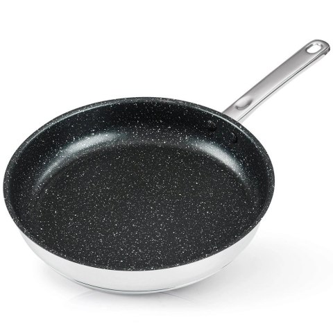 Patelnia stalowa granitowa 28 cm Patelnia stalowa granitowa 28 cm