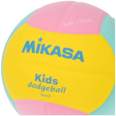 Piłka Dodgeball do Gry w Zbijaka Dwa Ognie MIKASA SD20 Różowa Piłka Dodgeball do Gry w Zbijaka Dwa Ognie MIKASA SD20 Różowa