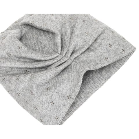 Modna czapka beanie damska w kolorze szarym - Peterson Modna czapka beanie damska w kolorze szarym - Peterson