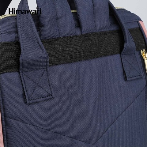 Granatowy plecak na laptopa 13,3" z kieszeniami - Himawari