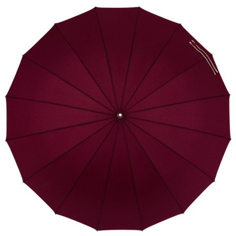 Czerwony, elegancki parasol rządowy - Peterson