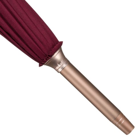 Czerwony, elegancki parasol rządowy - Peterson