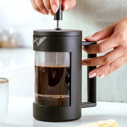 Pojemny Zaparzacz Szklany do Kawy Herbaty Tłokowy Dzbanek NAVA 800 ml