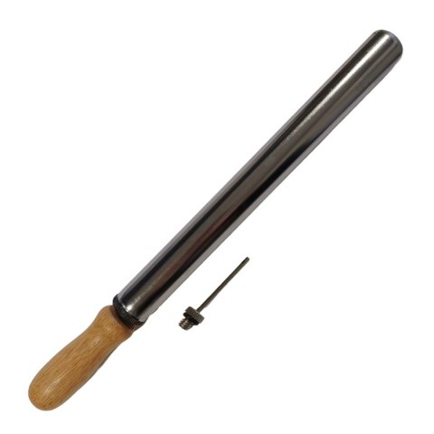 Pompka Ręczna do Piłek z Drewnianą Rączką Igłą Metalowa SPARTAN 30 cm Pompka Ręczna do Piłek z Drewnianą Rączką Igłą Metalowa SPARTAN 30 cm