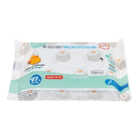 Nawilżany papier toaletowy AKUKU Nawilżany papier toaletowy AKUKU