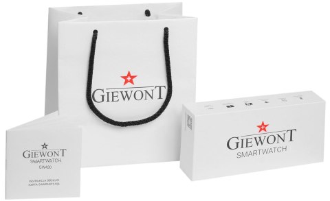 Smartwatch GIEWONT Focus SmartCall GW430-1 - Carbon Smartwatch GIEWONT Focus SmartCall GW430-1 - Carbon