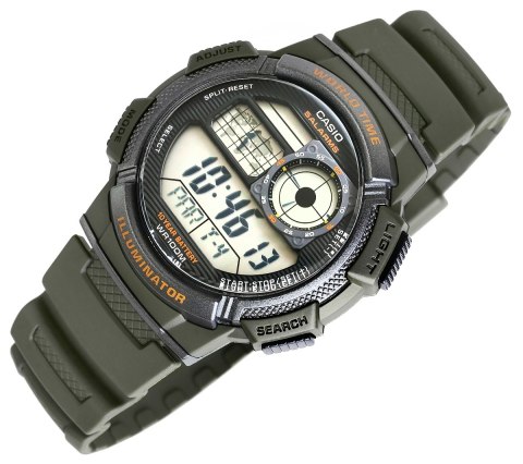 Zegarek Męski CASIO AE-1000W-3AVDF + BOX Zegarek Męski CASIO AE-1000W-3AVDF + BOX